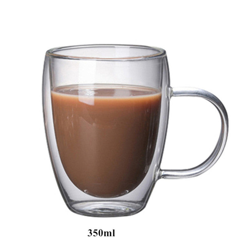 Heat-Resistant Double Glass Cup