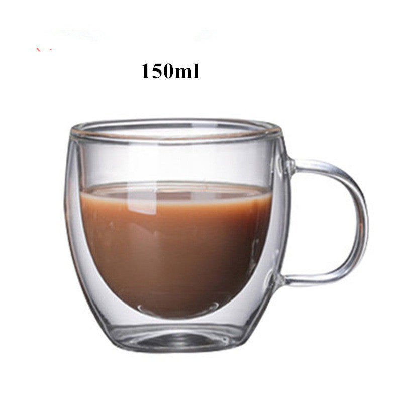 Heat-Resistant Double Glass Cup