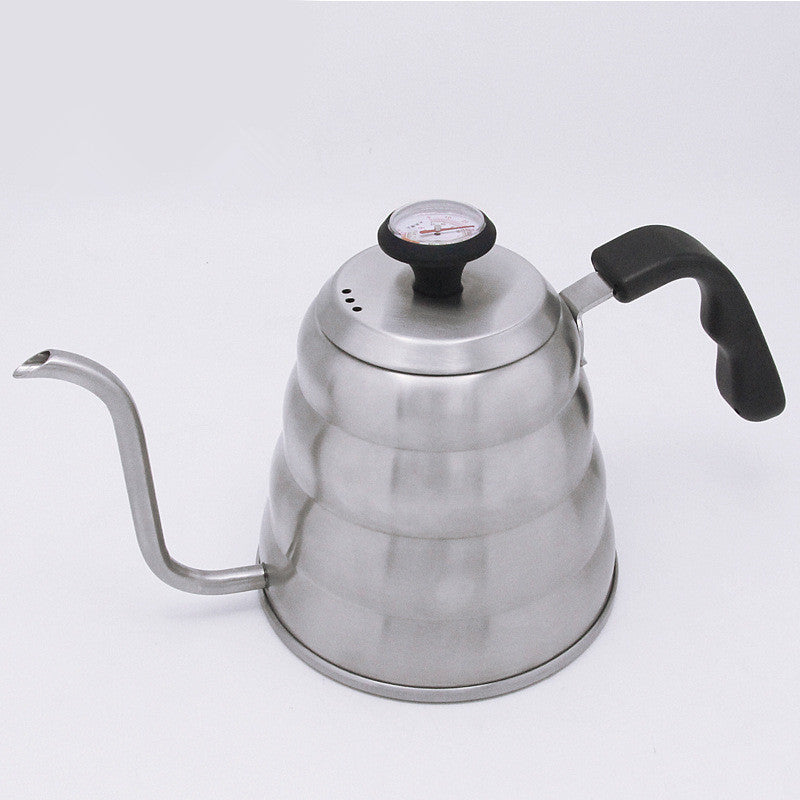 Stainless Steel Coffee Pot with Temperature Display