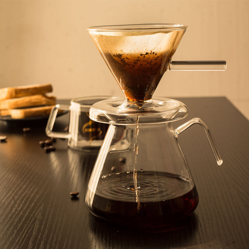 Durable Pour Over Glass Coffee Pot