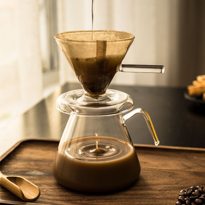 Durable Pour Over Glass Coffee Pot
