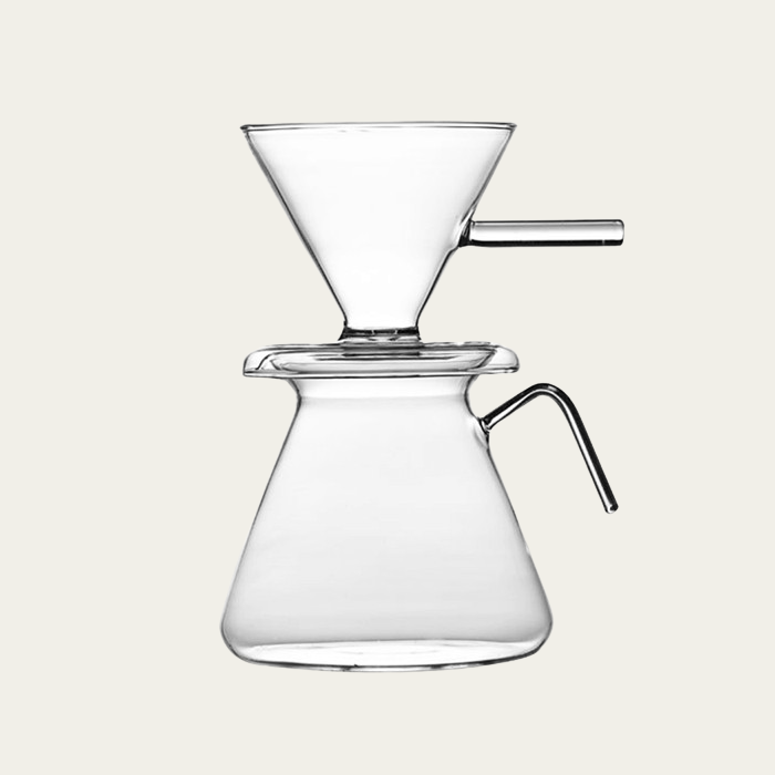 Durable Pour Over Glass Coffee Pot