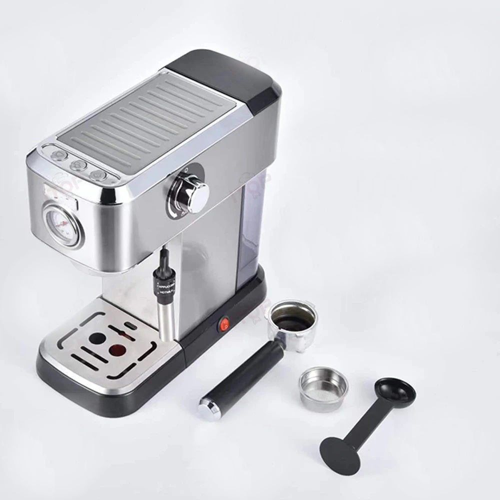 Professional Espresso Maker with Milk Frother